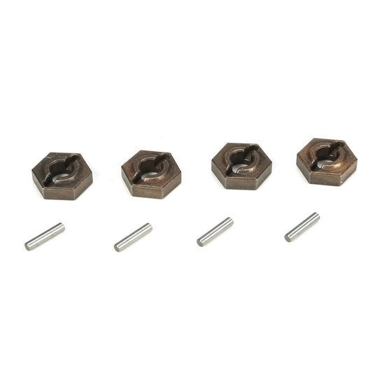 Losi Wheel Hex (4) w/Pins: TEN-SCTE LOSB3495