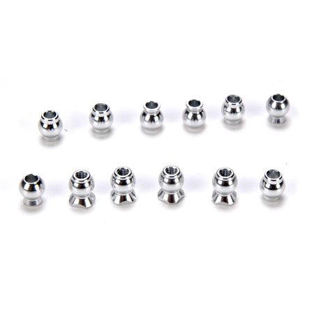 Losi Camber & Steering Ball Set (12): 10-T LOSB4022
