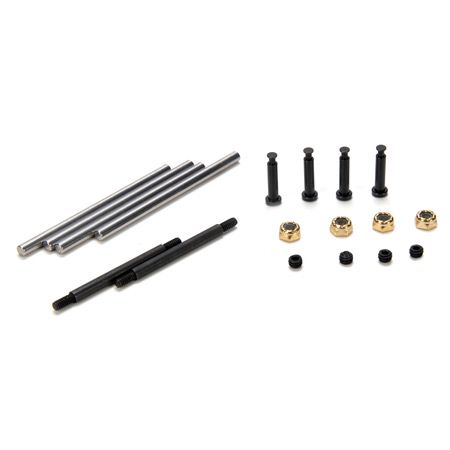 Losi Suspension Hinge & King Pin Set (10): 10-T LOSB4109