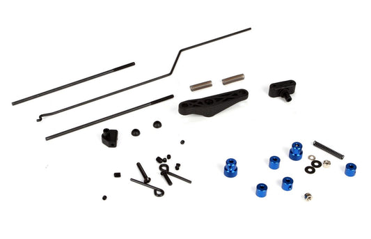 Losi Throttle/Brake Linkage Set: 5IVE-T, MINI WRC LOSB5901