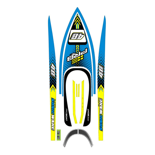 Pro Boat Decal Set: SSW 48" PRB-1656