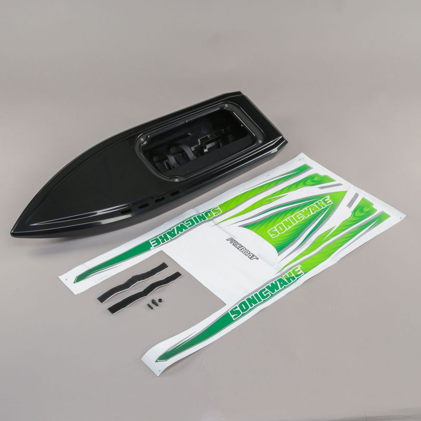 Pro Boat Hull, Black: Sonicwake 36" PRB281073