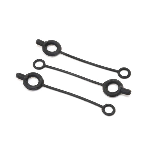 Pro Boat Drain Plug Set, Teathered: Pro Boat PRB286106
