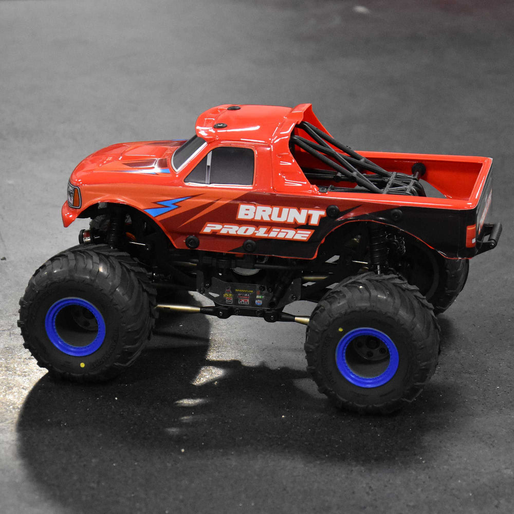 Pro-Line Racing Pre-Cut Brunt Tough-Color Red Body Losi Mini LMT 1:18 PRO365812