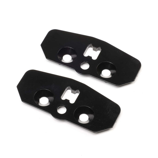 TLR Skid Plate, Adjustable Chassis, +1, Aluminum (2): 8X 2.0 TLR-1258
