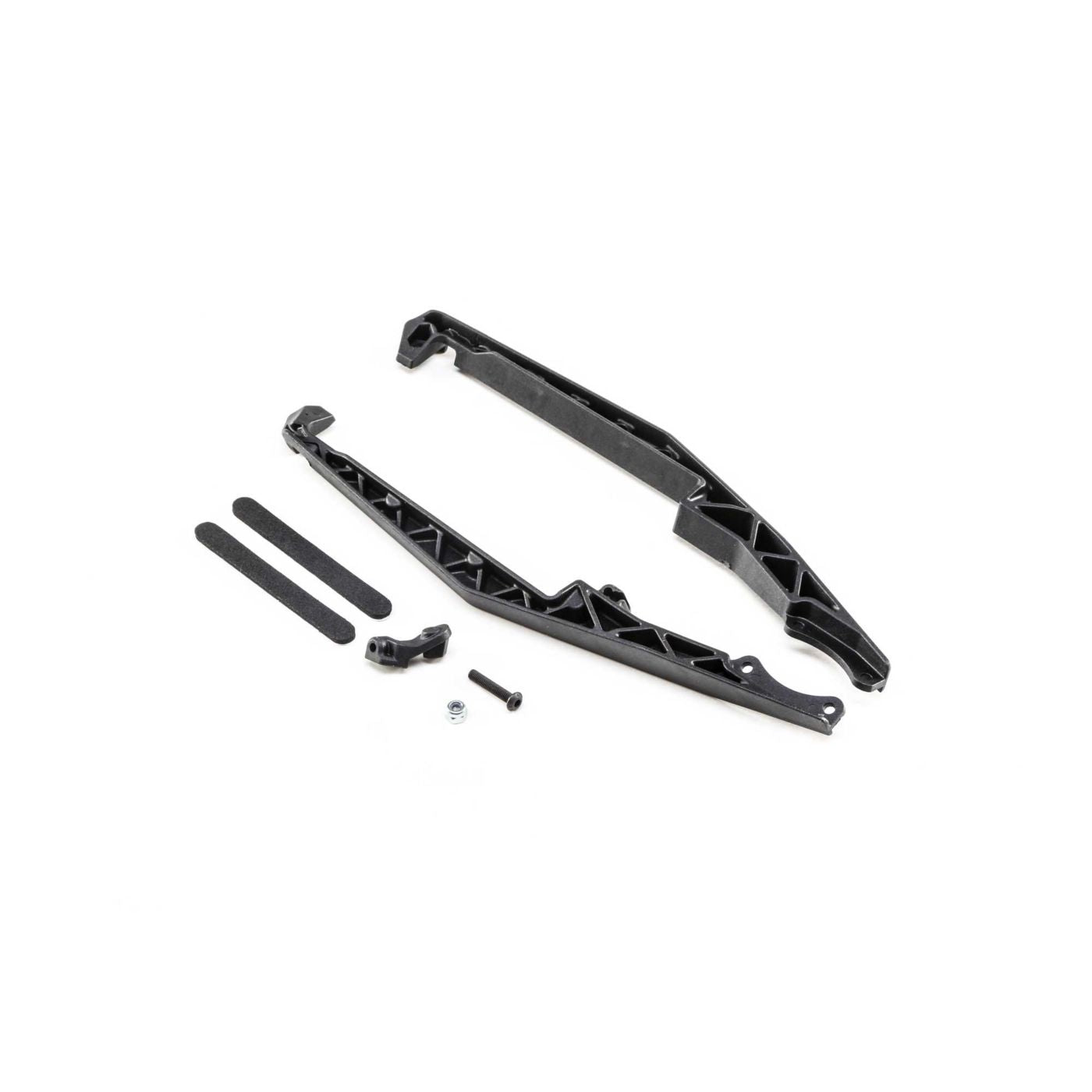 TLR Mud Guard Set, Stiffezel, w/Fan Mount: 22T 4.0 TLR231070