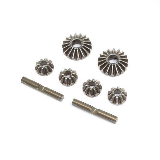 TLR Diff Gear & Cross Pin Set, Metal: 22X-4 TLR232129