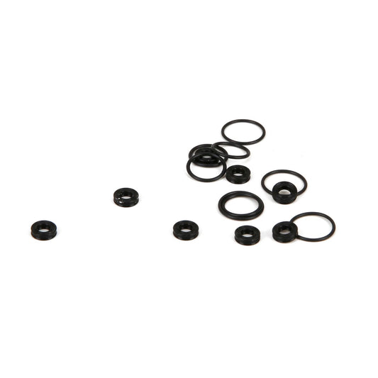 TLR Seal Set, X-Rings, Shock Cap O-Rings: All 22 TLR233005