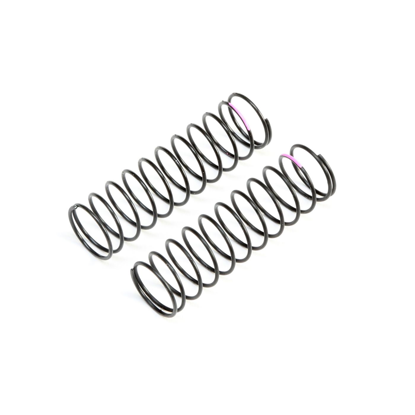 TLR Pink Rear Springs, Low Frequency, 12mm (2) TLR233058