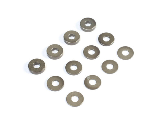 TLR M3 Aluminum Washer Set, Hard Anodized (4ea) TLR236010