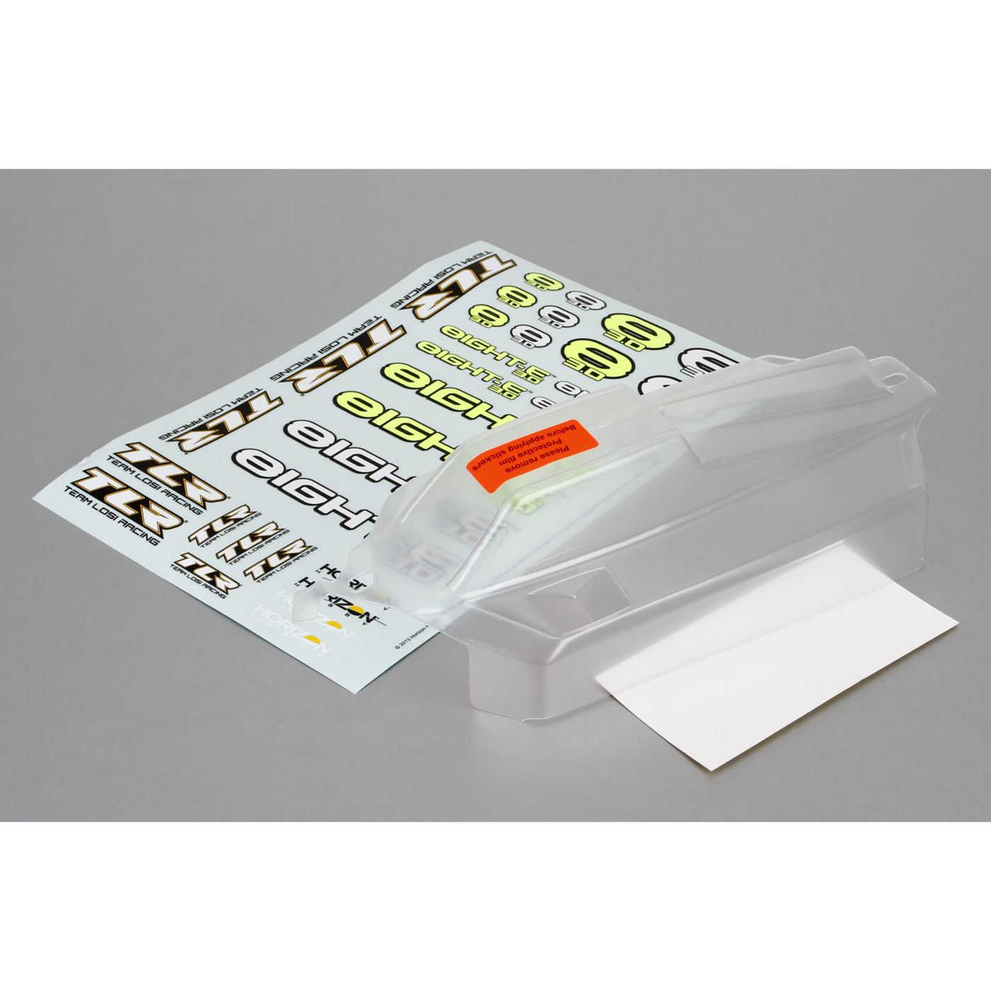 TLR Body Set, Clear: 8E 3.0 TLR240004