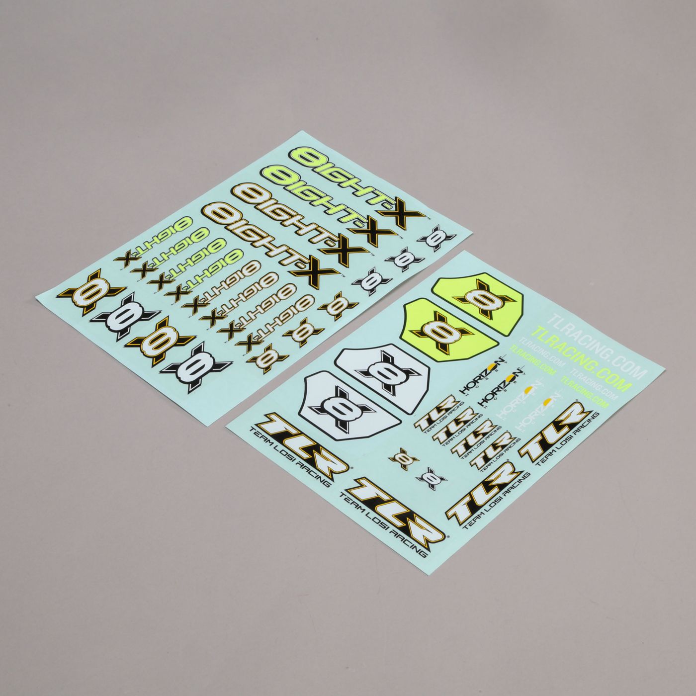 TLR Logo Sheet: 8X TLR249004