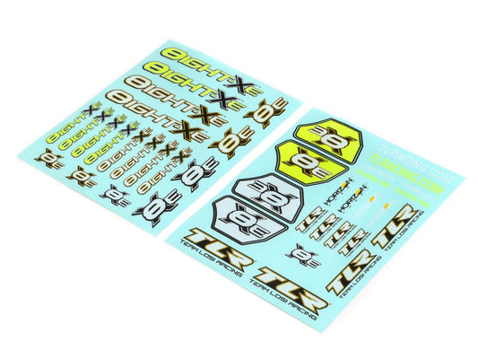 TLR Logo Sheet: 8XE TLR249005