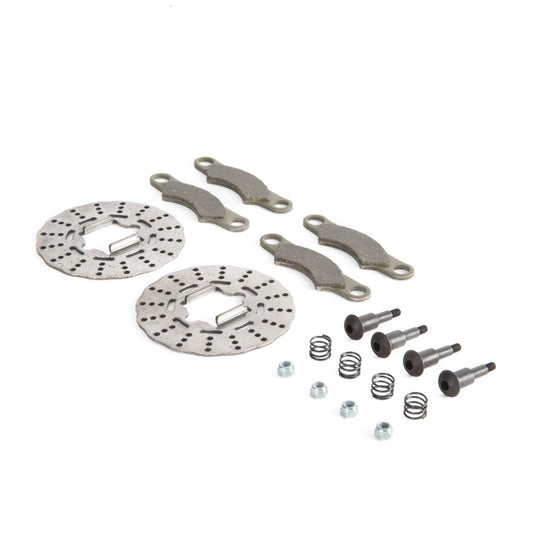 TLR Brake Disc, Pad and Screw Set: 5B, 5T, MINI WRC TLR252011