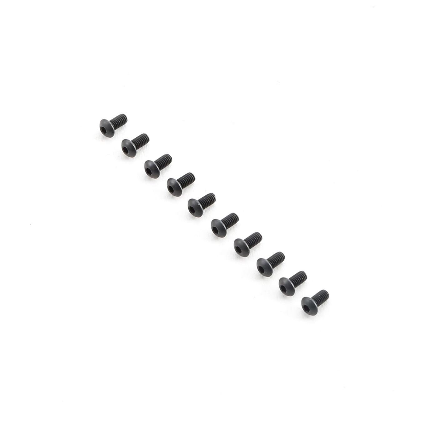 TLR Button Head Screws, M2.5x5mm (10) TLR255001