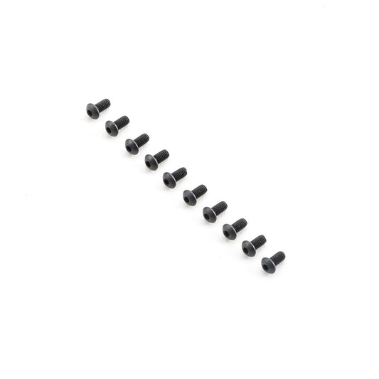 TLR Button Head Screws, M2.5x5mm (10) TLR255001
