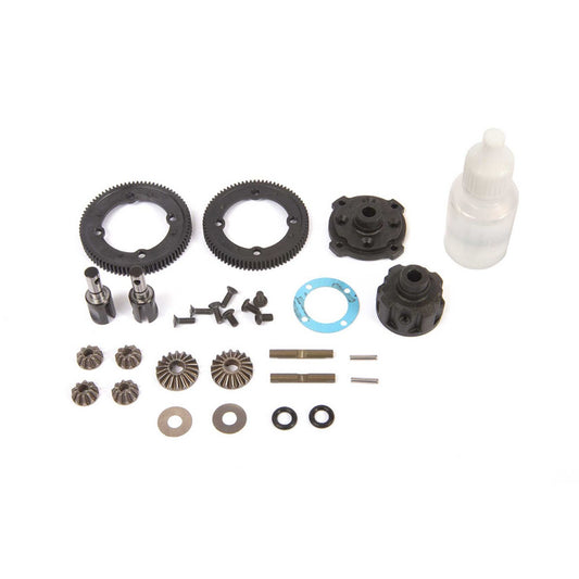 TLR Center Diff Complete, Metal: 22X-4 TLR332085