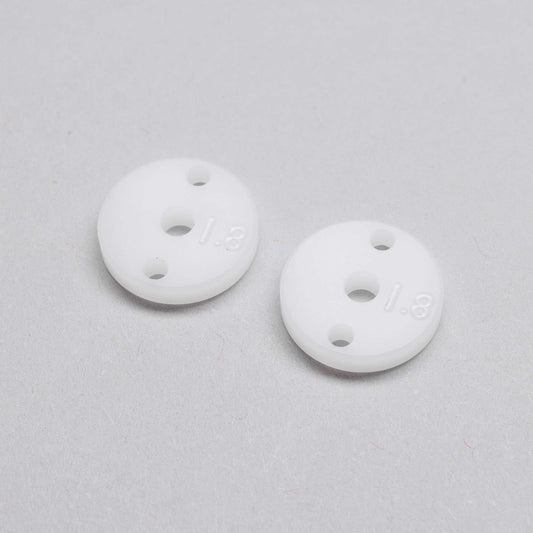 TLR Machined Shock Pistons, 2.3mm, 2 x 1.8mm, G3 (2) TLR333025
