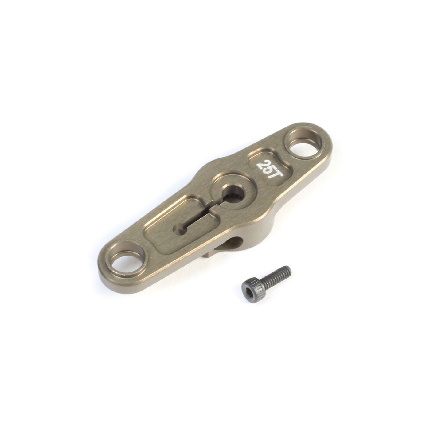 TLR Aluminum Servo Horn, Throttle, 25T: 8X TLR341016