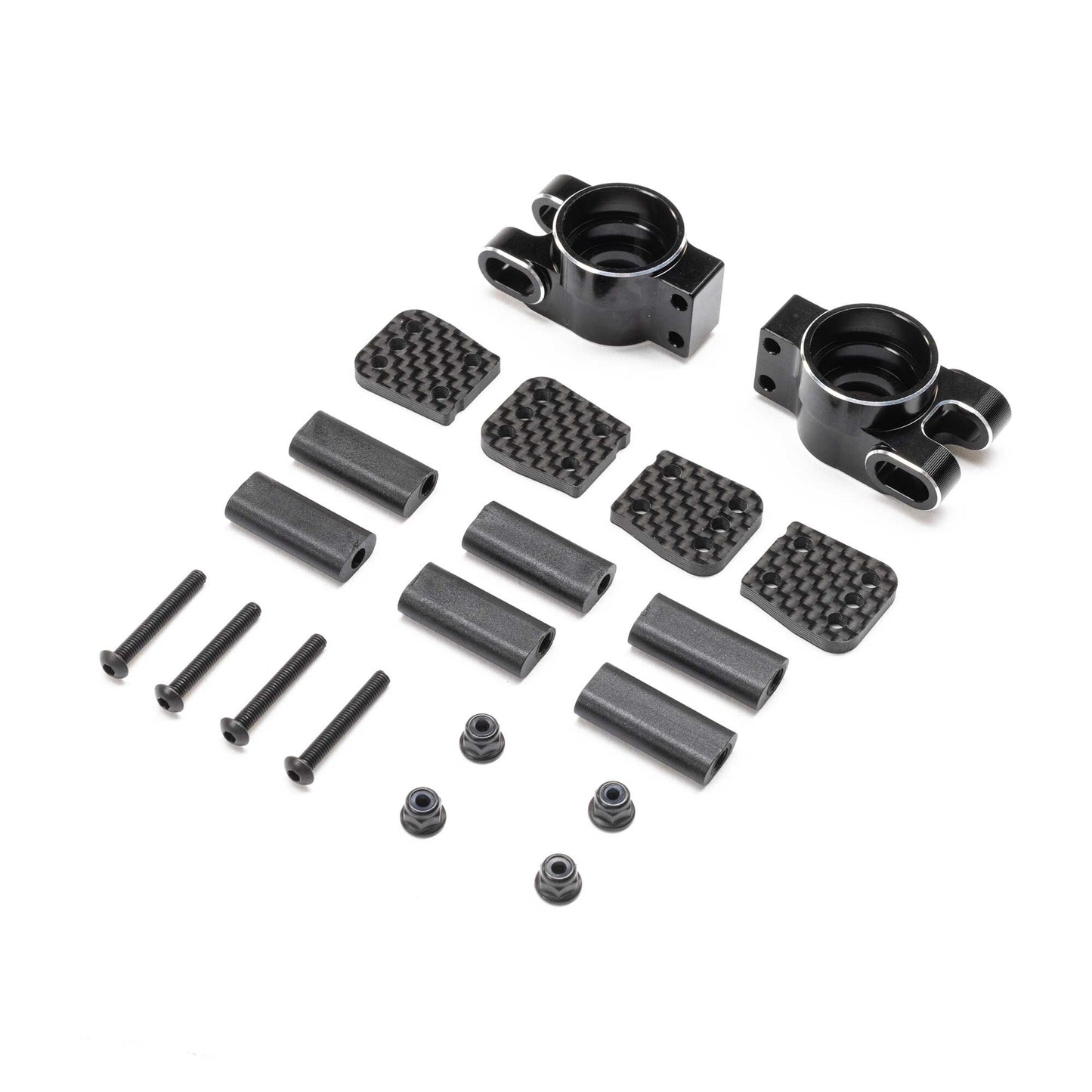 TLR Rear Hub, Aluminum: 8X, 8XE 2.0 TLR344053