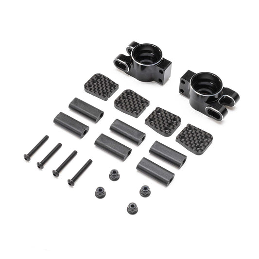 TLR Rear Hub, Aluminum: 8X, 8XE 2.0 TLR344053