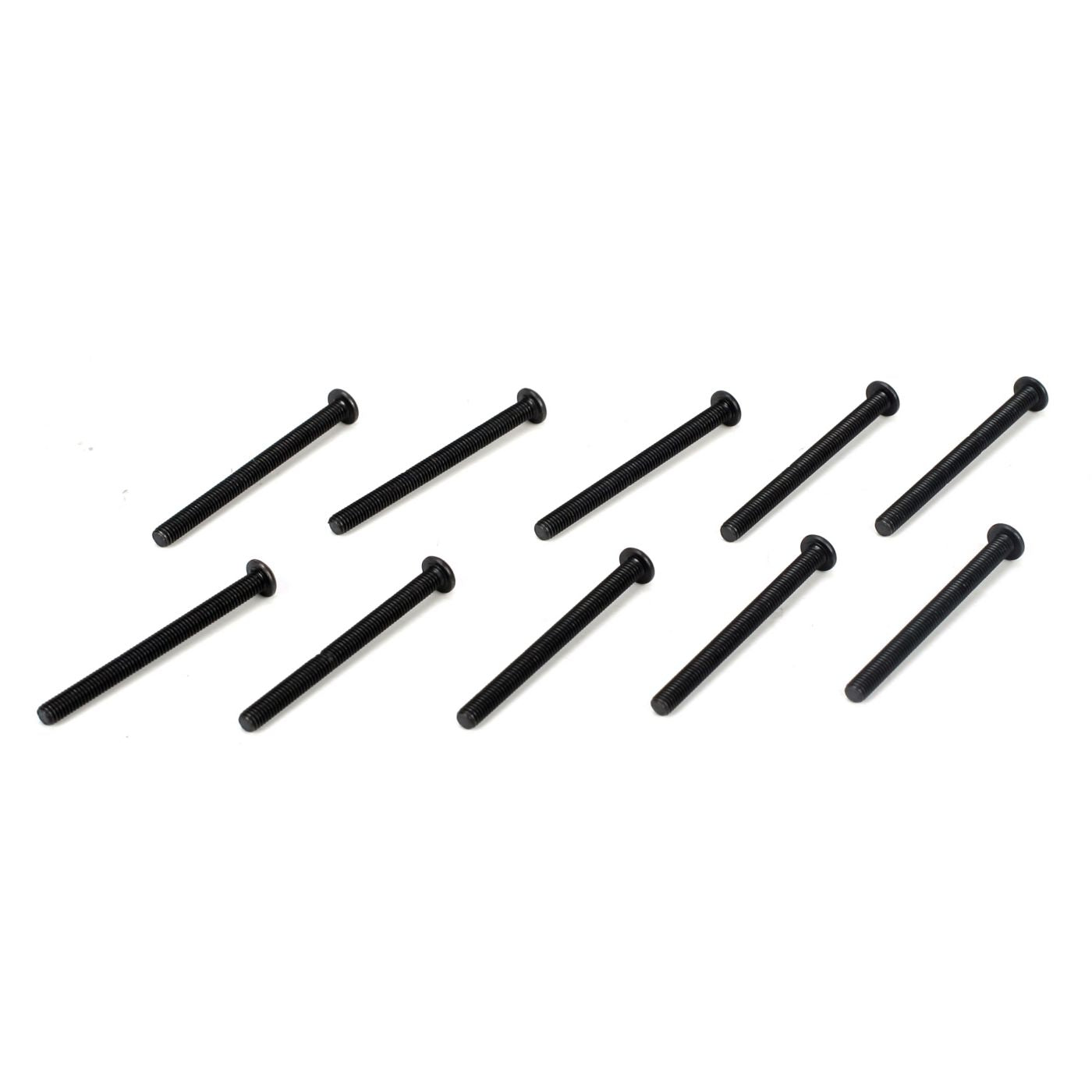 TLR Button Head Screws, M3 x 35mm (10) TLR5906