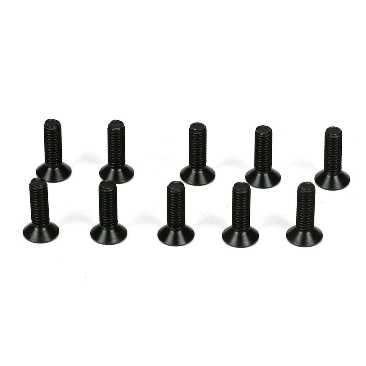 TLR Flathead Screws, M3 x 10mm (10) TLR5962