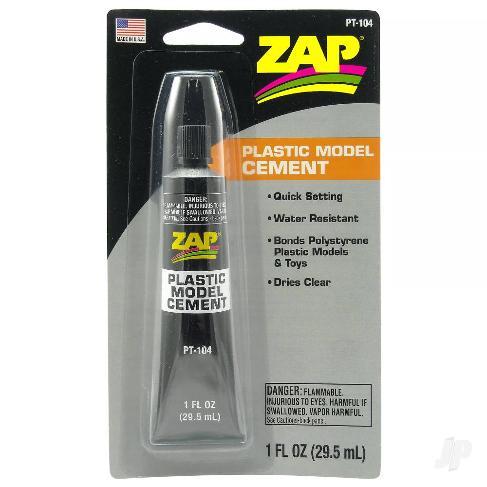 Zap PT-104 Plastic Model Cement (1fl oz, 29.5 ml) PT-104