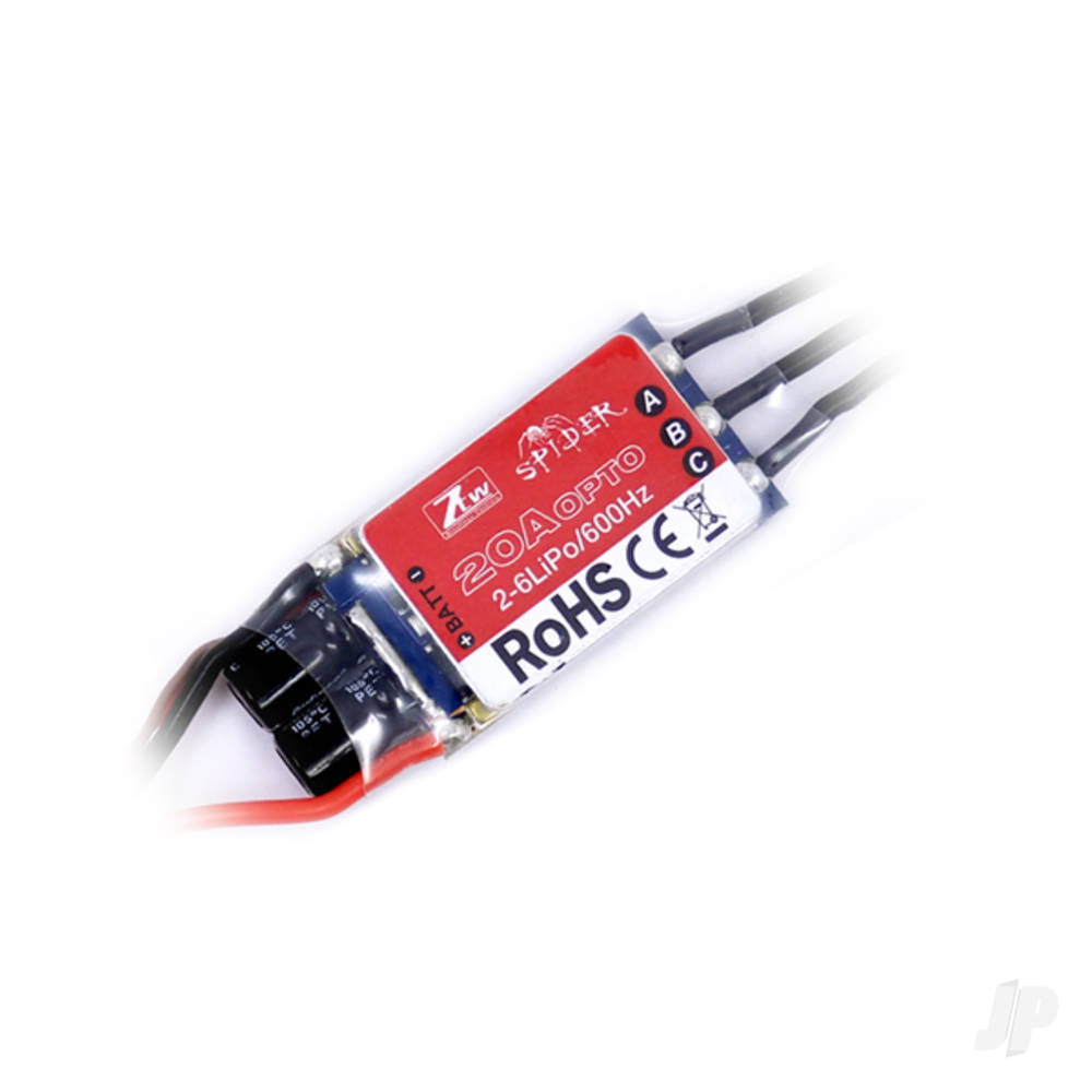 ZTW Spider 20A Opto ESC (2-6 Cells) 5020301