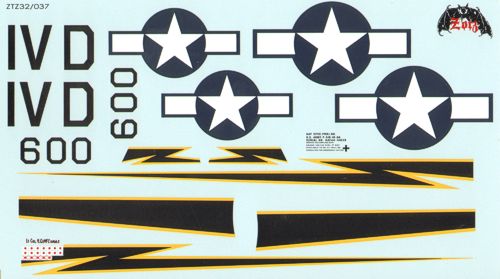 Zotz ZTZ32037 1:32 North-American P-51D Mustang