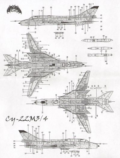 Zotz ZTZ32041 1:32 Sukhoi Su-22M/3 Fitter