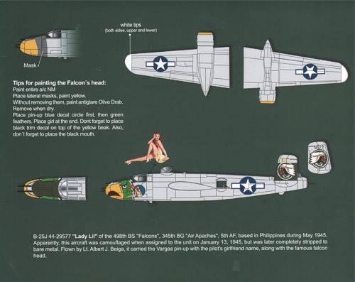 Zotz ZTZ32056 1:32 North-American B-25J Mitchells 8 gun straffers
