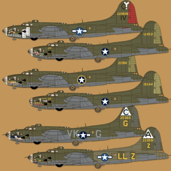 Zotz ZTZ32081 1:32 Boeing B-17F Flying Fortress At War part 1
