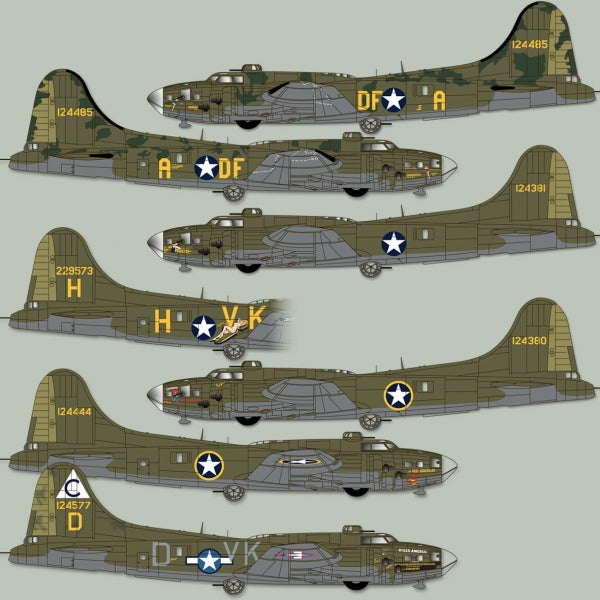 Zotz ZTZ32082 1:32 Boeing B-17F Flying Fortress At War part 2