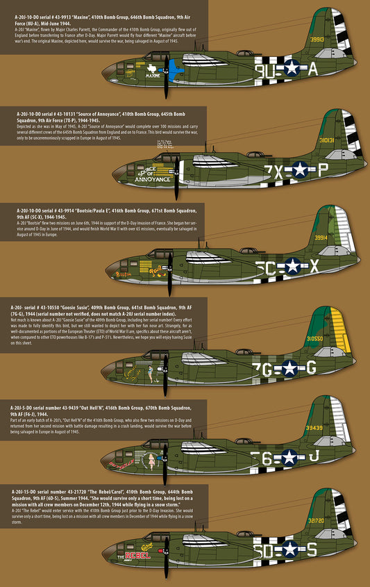 Zotz ZTZ32087 1:32 Douglas A-20J in the ETO