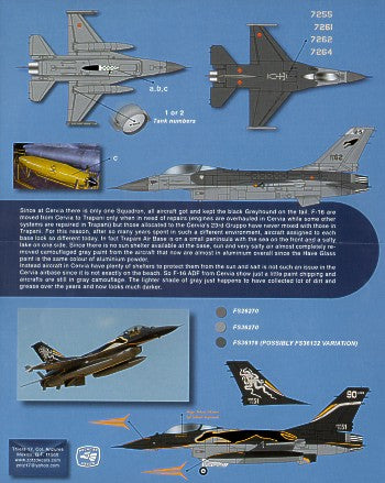 Zotz ZTZ48031 1:48 General-Dynamics F-16A Italian Air Force