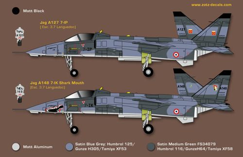 Zotz ZTZ48044 1:48 French Sepecat Jaguar