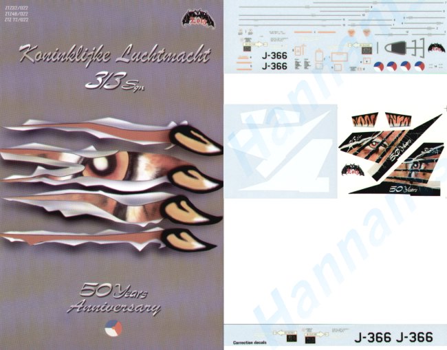 Zotz ZTZ72022 1:72 General-Dynamics F-16A Fighting Falcon