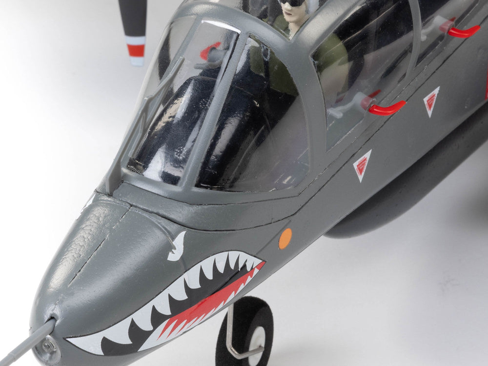 E-flite Micro OV-10 Bronco 645mm BNF Basic with AS3X and SAFE Select EFLU35050