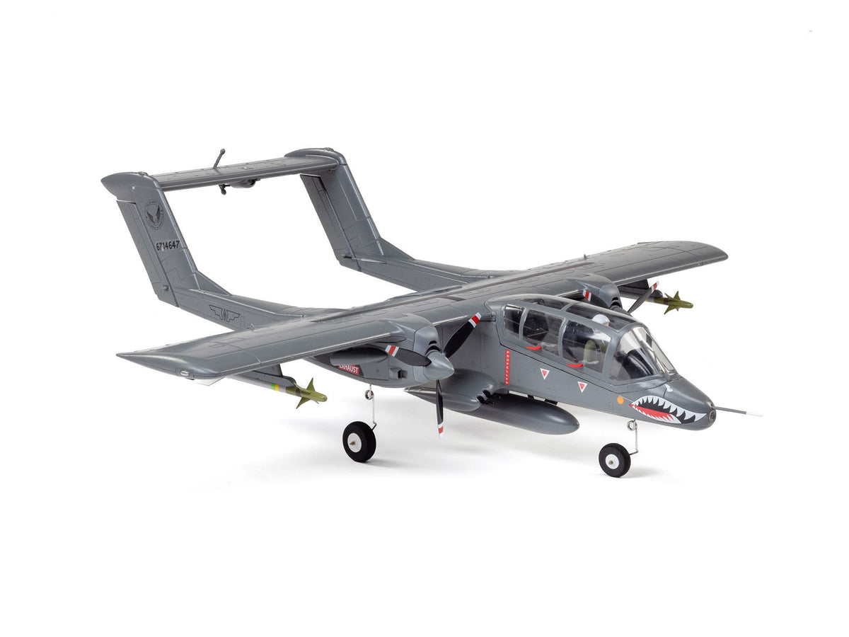 E-flite Micro OV-10 Bronco 645mm BNF Basic with AS3X and SAFE Select EFLU35050