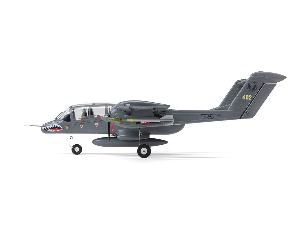 E-flite Micro OV-10 Bronco 645mm BNF Basic with AS3X and SAFE Select EFLU35050