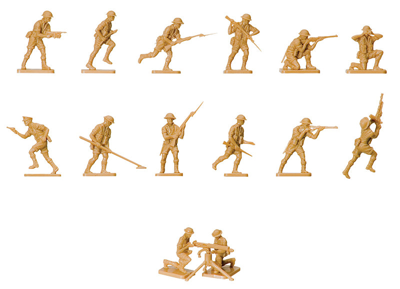 AIRFIX A00709V 8th Army 1:76 Figures Model Kit