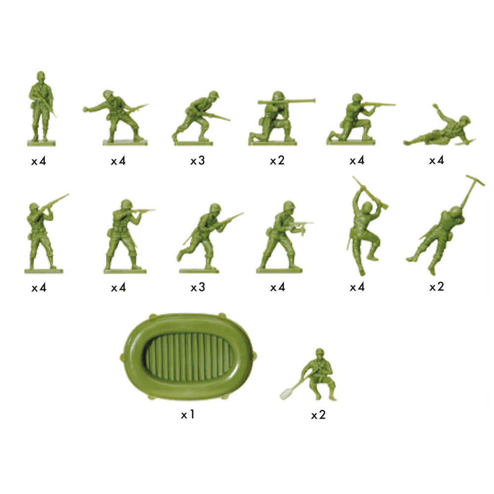AIRFIX A00716V US Marines 1:76 Figures Model Kit