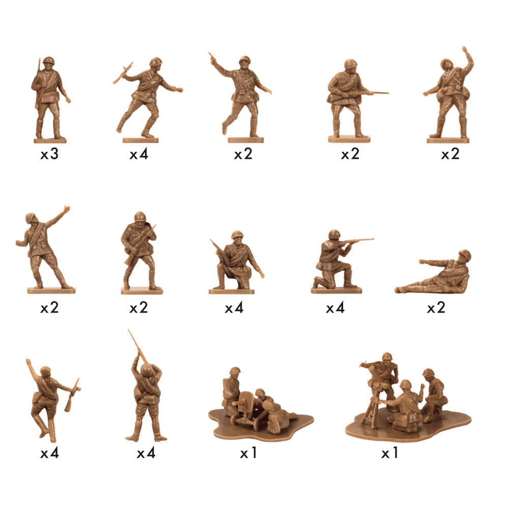 Airfix A00717V Russian Infantry 1:76 Military Figures Model Kit