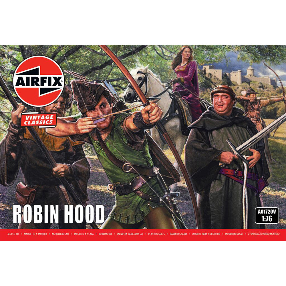 Airfix A01720V Robin Hood Figure Set 1:76 Model Kit