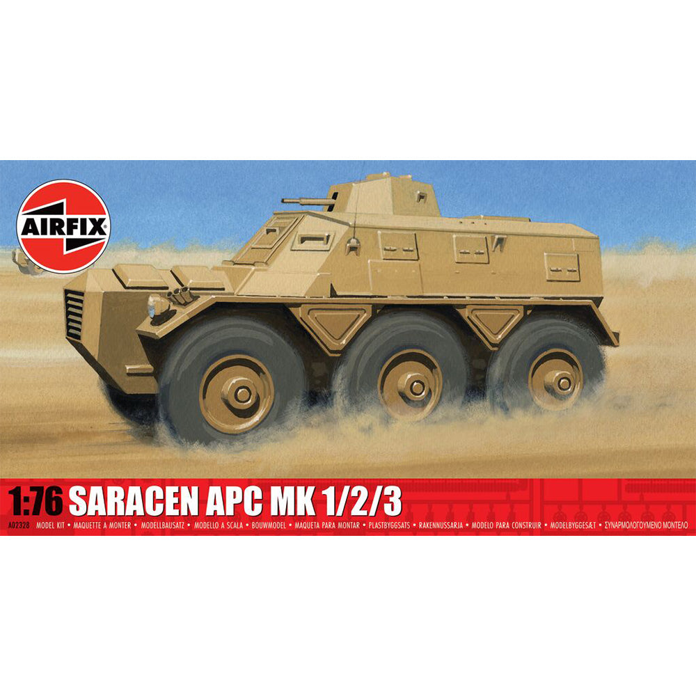 Airfix A02328 Saracen APC Mk 1/2/3 1:76 Model Kit