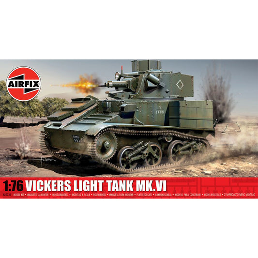 Airfix A02330 Vickers Light Tank 1:76 Model Kit