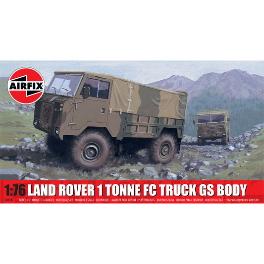 Airfix A02331 Land Rover 1 Tonne FC Truck GS Body 1:76 Model Kit