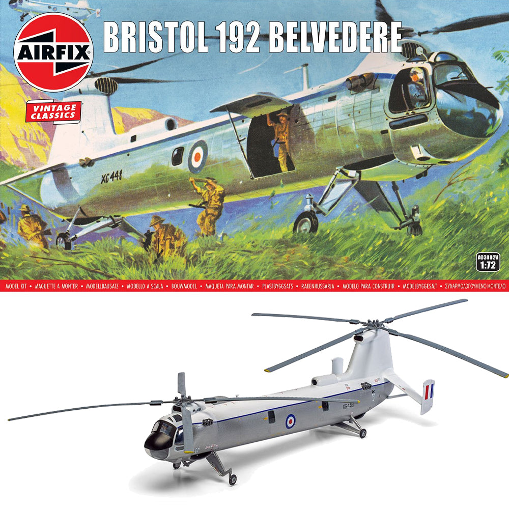 Airfix A03002V Bristol 192 Belvedere 1:72 Model Kit
