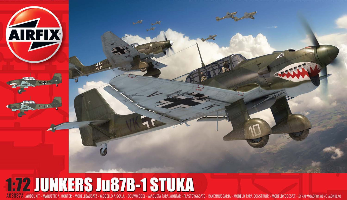 Airfix A03087A Junkers Ju87 B-1 Stuka 1:72 Model Kit